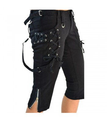 Men Black Gothic Short 